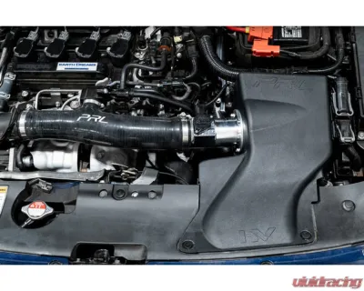PRL Motorsports High Volume Intake System for Honda Civic 2016-2021, Aluminum, Black - PRL-HA10-15T-INT-HVI