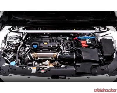 PRL Motorsports Throwback Front Strut Bar for Honda Civic 2016-2021, Aluminum, Red - PRL-HA10-STRUT-FRONT