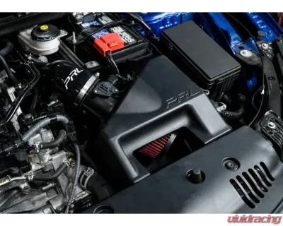 PRL Motorsports High Volume Intake System for Honda Civic 2016-2021, Black Plastic - PRL-HC10-20-INT-HVI
