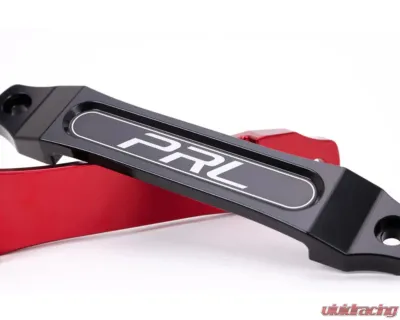PRL Motorsports 51R V3 Billet Battery Tie Down Black for Honda Civic 2016-2021 - PRL-HC10-BTD-V3-BLK