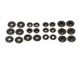 PRL Motorsports Front & Rear SRS Collar Kit for Honda Civic 2016-2021, Aluminum, Black
