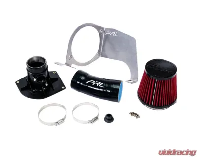 PRL Motorsports Short Ram Intake System for Honda Civic 2016-2021, Black Aluminum - PRL-HC11-15T-INT-SRI