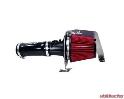 PRL Motorsports Short Ram Intake System for Honda Civic 2016-2021, Black Aluminum - PRL-HC11-15T-INT-SRI