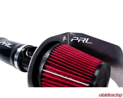 PRL Motorsports Short Ram Intake System for Honda Civic 2016-2021, Black Aluminum - PRL-HC11-15T-INT-SRI