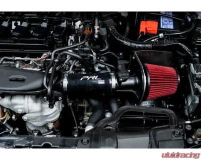 PRL Motorsports Short Ram Intake System for Honda Civic 2016-2021, Black Aluminum - PRL-HC11-15T-INT-SRI