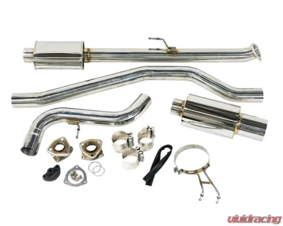 PRL Motorsports N1 Exhaust System Upgrade for Honda Civic 2016-2021, Stainless Steel - PRL-HC11-EX-N1