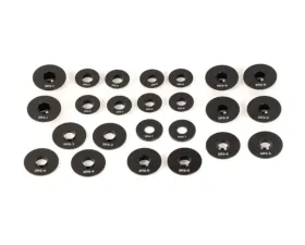 PRL Motorsports Front & Rear SRS Collar Kit for Honda Civic 2016-2021, Black Aluminum