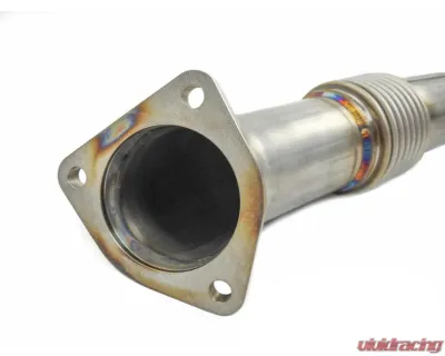 PRL Motorsports Front Pipe Upgrade for Honda Civic 2016-2021, Stainless Steel, 3-inch - PRL-HCR-FP