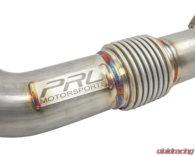 PRL Motorsports Front Pipe Upgrade for Honda Civic 2016-2021, Stainless Steel, 3-inch - PRL-HCR-FP