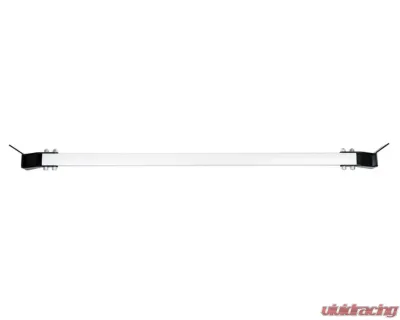 PRL Motorsports Throwback Rear Strut Bar for Honda Civic 2016-2021, Aluminum, Black - PRL-HCR-STRUT-REAR