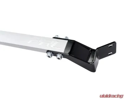 PRL Motorsports Throwback Rear Strut Bar for Honda Civic 2016-2021, Aluminum, Black - PRL-HCR-STRUT-REAR