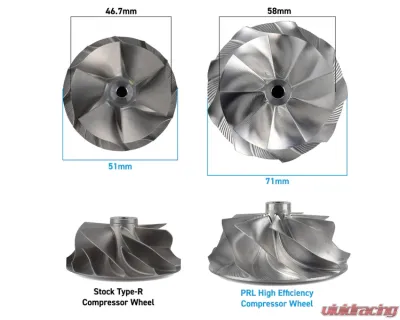 PRL Motorsport Drop-In Turbocharger Upgrade - PRL-HCR-TK-P700