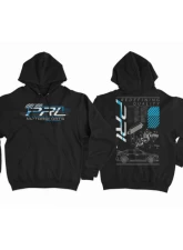 PRL Motorsports Blueprint Hoodie Black Size Small                                     - PRL-HOOD-BPRINT-BLK-S - Image 3