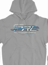 PRL Motorsports Blueprint Hoodie Gray 2XL - Comfortable Pullover for Car Enthusiasts                                     - PRL-HOOD-BPRINT-GRY-2XL - Image 2