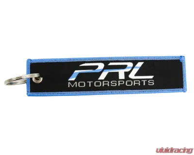 PRL Motorsports Flight Tag Keychain - Durable Black Aluminum for Honda Civic 2016-2021 - PRL-KEYCHAIN-FT