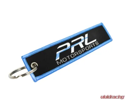 PRL Motorsports Flight Tag Keychain - Durable Black Aluminum for Honda Civic 2016-2021 - PRL-KEYCHAIN-FT