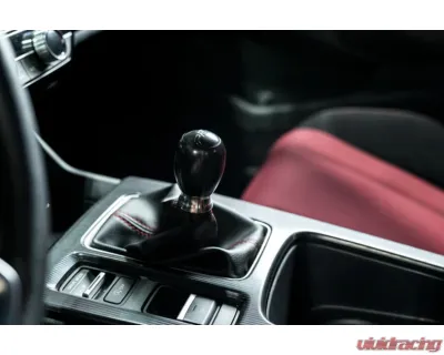 PRL Motorsports Adjustable Shift Knob & Collar Kit, Black, Fits Honda Civic 2016-2021 - PRL-KNOB-KIT-DEL-BLK