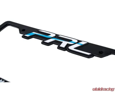 PRL Motorsports License Plate Frame for Honda Civic 2016-2021, Durable Black Aluminum - PRL-LPF-2