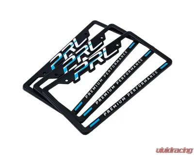 PRL Motorsports License Plate Frame for Honda Civic 2016-2021, Durable Black Aluminum - PRL-LPF-2