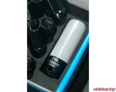 PRL Motorsports M14 x 1.50 Open Ended Lug Nuts for Performance Vehicles - Black - PRL-LUGNUT-1450