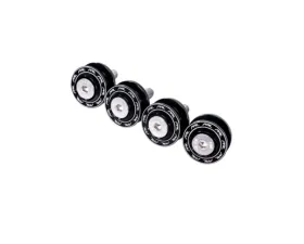 PRL Motorsports Shifter Base Bushing Upgrade Kit for Honda Civic 2016-2021, Black Rubber