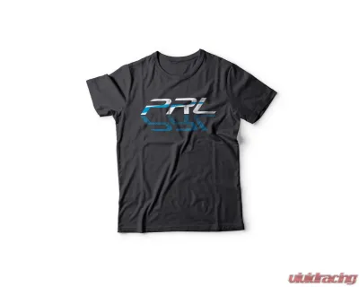 PRL Motorsports Reflected Logo T-Shirt, 3XL, Black Cotton, Fits All Models - PRL-SHIRT-REFLECT-3XL