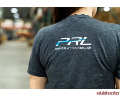PRL Motorsports Reflected Logo T-Shirt, 3XL, Black Cotton, Fits All Models - PRL-SHIRT-REFLECT-3XL