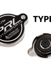 PRL Motorsports Type-B High Performance 1.3 Bar Radiator Cap for Honda Civic 2006-2011 Black                                     - PRL1.1014.1.BLK - Image 5
