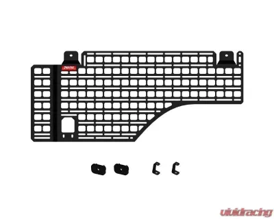BuiltRight Industries Bedside Rack System Driver Rear Panel Any Bed Chevrolet Silverado|Sierra 2007-2018 - 102034