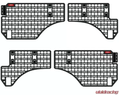 BuiltRight Industries 5 Feet 7 Inch 4 Pieces Set Full Bedside Rack RAM 1500/2500 2009-2019 - 102076