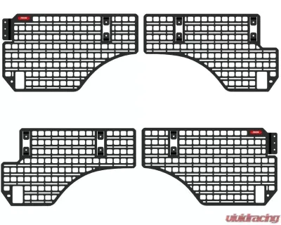 BuiltRight Industries 6 Feet 4 Inch 4 Pieces Set Full Bedside Rack RAM 1500/2500 2009-2019 - 102077
