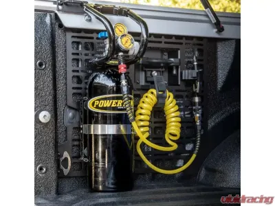 BuiltRight Industries Driver Rear Panel Bedside Rack System Ford F-150 | Raptor 2021-2025 - 102003