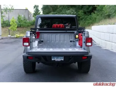 BuiltRight Industries 4 Pc Set Bedside Rack Jeep Gladiator JT 2019+ - 102114