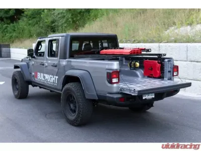 BuiltRight Industries 4 Pc Set Bedside Rack Jeep Gladiator JT 2019+ - 102114