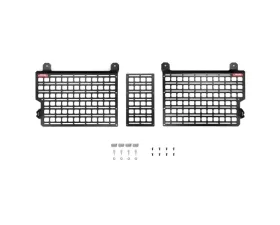 BuiltRight Industries Cab Wall Panel Bedside Rack System Jeep Gladiator JT 2019+