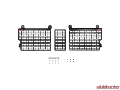 BuiltRight Industries Cab Wall Panel Bedside Rack System Jeep Gladiator JT 2019+ - 102115
