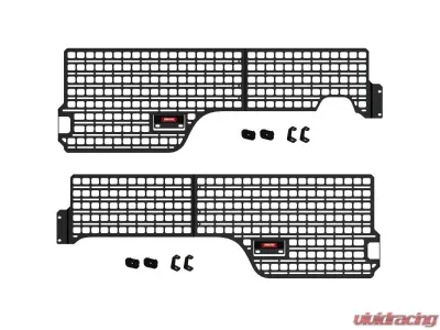 BuiltRight Industries 4 Pc Set Bedside Rack System Ford Ranger 6ft Bed 2019+ - 102402