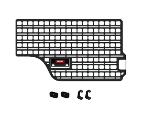 BuiltRight Industries Passenger's Rear Panel Bedside Rack System All Ford Ranger 2019+