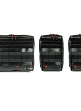 BuiltRight Industries 3 Pc Set Black Moulle Pouch                                     - 105103 - Image 5