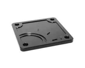 BuiltRight Industries Black Bed Plug Plate Cover Jeep Gladiator JT 2020+