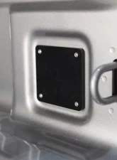 BuiltRight Industries Black Bed Plug Plate Cover Jeep Gladiator JT 2020+                                     - 110014 - Image 3