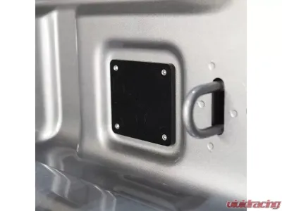 BuiltRight Industries Black Bed Plug Plate Cover Jeep Gladiator JT 2020+ - 110014