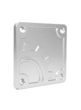 BuiltRight Industries Silver Bed Plug Plate Cover Jeep Gladiator JT 2020+                                     - 110015 - Image 2