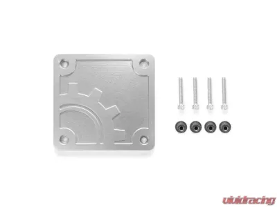 BuiltRight Industries Silver Bed Plug Plate Cover Jeep Gladiator JT 2020+ - 110015