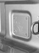 BuiltRight Industries Silver Bed Plug Plate Cover Jeep Gladiator JT 2020+                                     - 110015 - Image 5