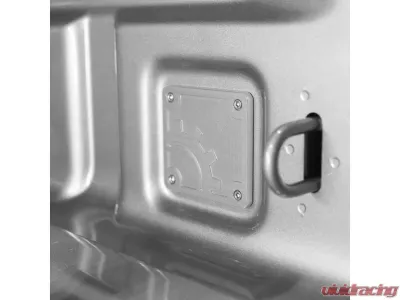 BuiltRight Industries Silver Bed Plug Plate Cover Jeep Gladiator JT 2020+ - 110015
