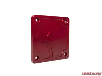 BuiltRight Industries Red Bed Plug Plate Cover Jeep Gladiator JT 2020+ - 110016