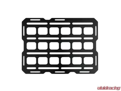 BuiltRight Industries Black Steel Mounting Panel Tech Plate 10in x 7.5in - 201011
