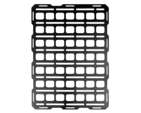 BuiltRight Industries Black Steel Mounting Panel Tech Plate 11.5in x 15.5in