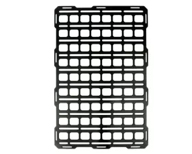 BuiltRight Industries Black Steel Mounting Panel Tech Plate 13in x 19.5in